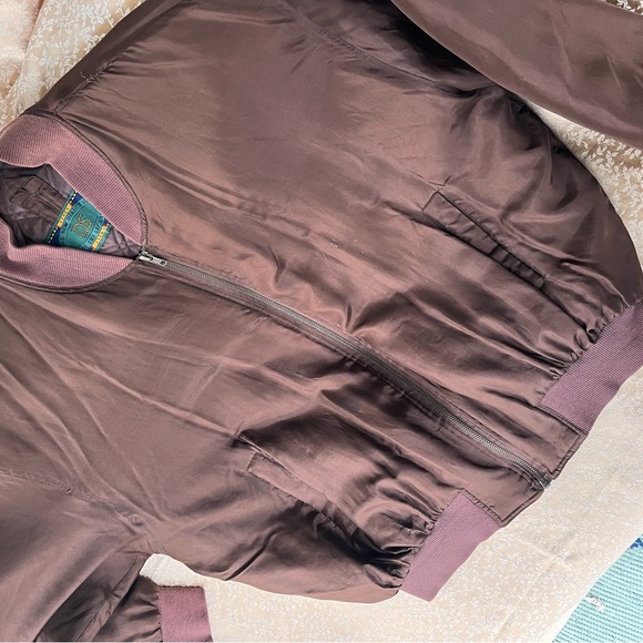 Vintage “Don’t Stop” ladies large 100% Silk jacket - Picture 7 of 7